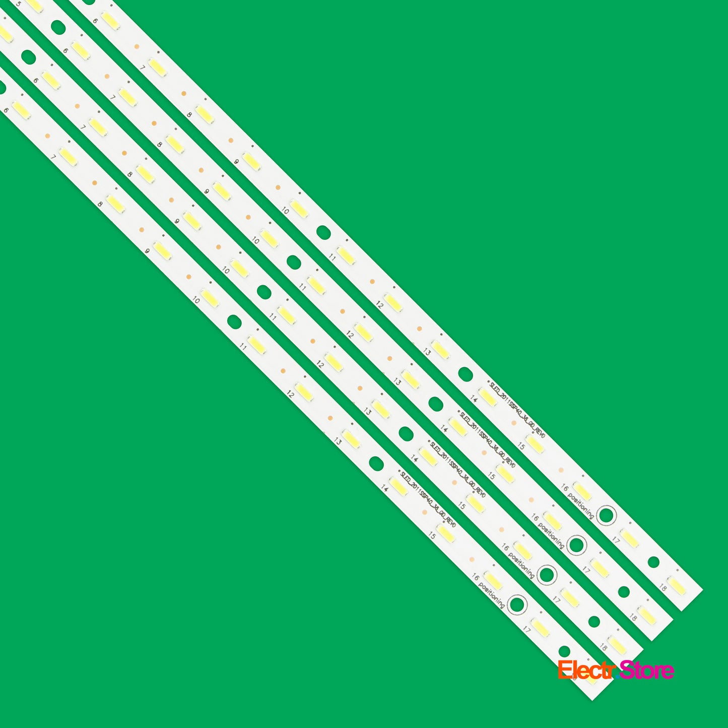 LED Backlight Strip Kits, SLED_2011SSP40_36_GD_REV0, 4X36LED (4 pcs/kit), for TV 40" 40" LED Backlights PHILIPS Sharp SLED_2011SSP40_36_GD Electr.Store