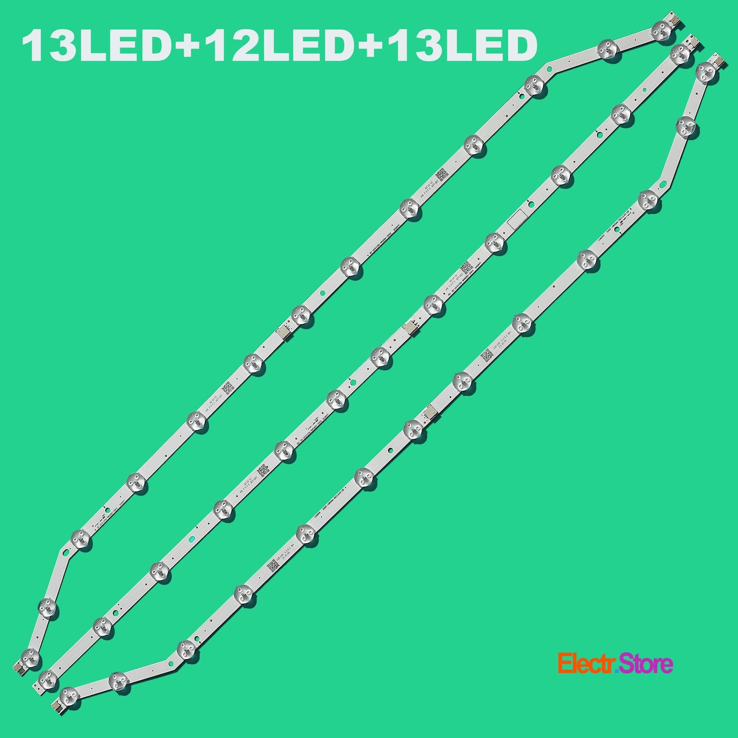LED Backlight Strip Kits, D3GE-400SMA-R2/D3GE-400SMB-R2, 2013SVS40, BN96-28766A/BN96-28767A ,13/12/13 LED (3pcs/kit), for TV 39", 40" PANEL: HG40ED450, CY-DF400BGLV1H 39"40" BN96-28766A BN96-28767A D3GE-400SMA-R2 D3GE-400SMB-R2 LED Backlights Samsung Electr.Store