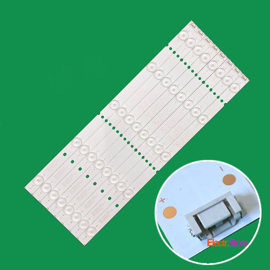LED Backlight Strip Kits, 5800-W40000-1P00, SW40D05-ZC14CG-05, 303SW400031 (8 pcs/kit), for TV 40" SKYWORTH: 40E366W, 40E3000, 40E3500, 40E6000 303SW400031 40" 5800-W40000-1P00 LED Backlights Skyworth SW40D05-ZC14CG-05 Electr.Store