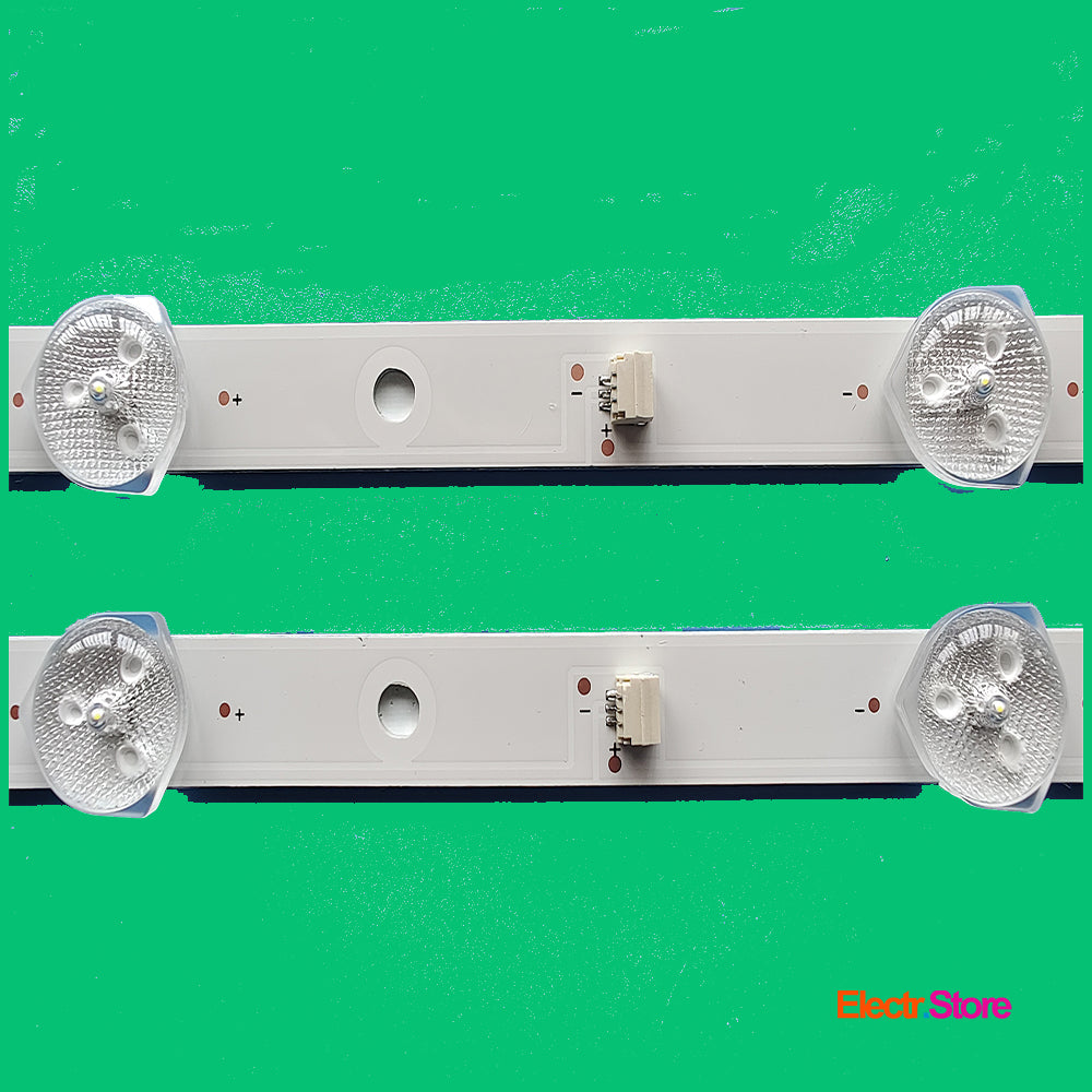 LED Backlight Strip Kits, CC02320D570V12 320L 32E9 7S1P 2X7 1210 (2 pcs/kit), for TV 32" PANEL: CV315PW07S, SM315TW602, KM0320LDRH0037, VVH32L147G22LTY 32" 320L 32E9 7S1P 2X7 1210 Akai Akira AMCV AOC CC02320D570V12 Dexp Digma FUSION Hi Hyundai LEBEN LED Backlights LEVEL Matrix ORION Proscan RCA Starwind Yuno Electr.Store