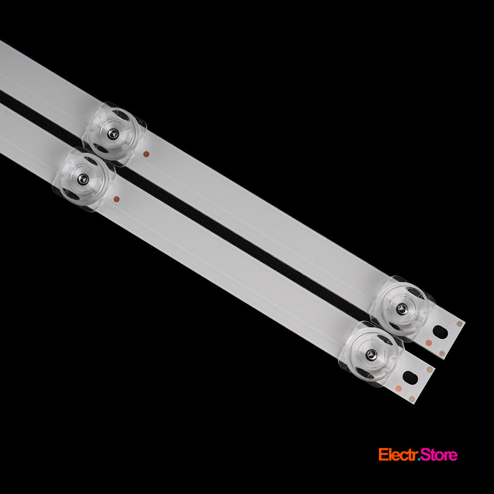 LED Backlight Strip Kits, CC02550D485V10, 55E20_5X9_5S1P_1410 (9 pcs/kit), for TV 55" 55" Baird Konka LED Backlights Qantec Electr.Store