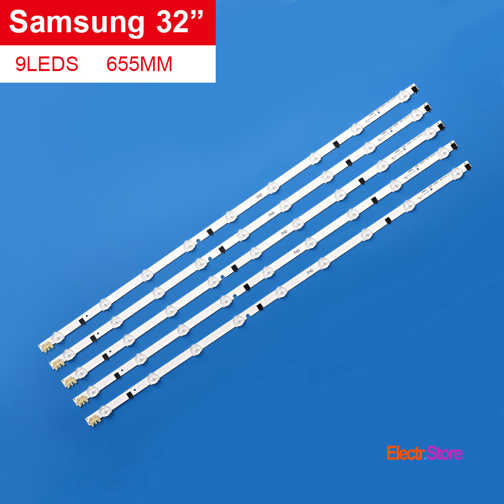 LED Backlight Strip Kits, BN96-28489A, D2GE-320SC1-R0, For Sharp_FHD (5 pcs/kit), for TV 32" SAMSUNG: UE32F4000, UE32F5070, UE32F6270, UE32F4570 32" D2GE-320SC1-R0 LED Backlights Samsung Sharp Sharp_FHD Electr.Store