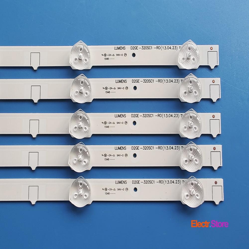 LED Backlight Strip Kits, BN96-28489A, D2GE-320SC1-R0, For Sharp_FHD (5 pcs/kit), for TV 32" 32" D2GE-320SC1-R0 LED Backlights Samsung Sharp Sharp_FHD Electr.Store
