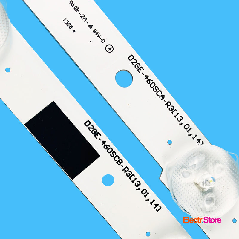LED Backlight Strip Kits, D2GE-460SCA-R3, D2GE-460SCB-R3, BN96-25308A, BN96-25309A, 2013SVS46F (16 pcs/kit), for TV 46" 46" D2GE-460SCA-R3 D2GE-460SCB-R3 LED Backlights Samsung Electr.Store