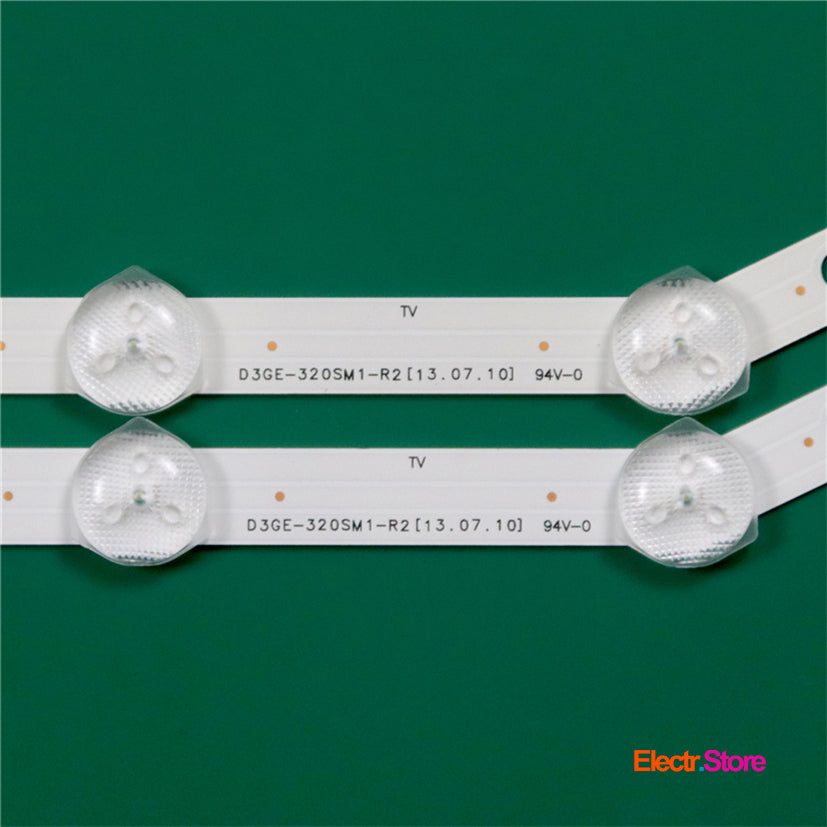 LED Backlight Strip Kits, D3GE-320SM1-R2, 2013SVS32_FHD, BN96-28763A, LM41-00001S (2 pcs/kit), for TV 32" 32" D3GE-320SM1-R2 LED Backlights Samsung Electr.Store