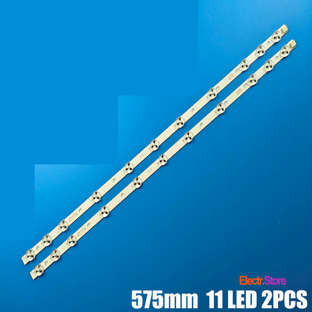 LED Backlight Strip Kits, JL.D320B1235-078CS-C, VST11LED33V (2 pcs/kit), for TV 32" TOSHIBA: 32L3433DG, 32L1533DG, 32L1753DB, 32L1763DB 32" Finlux Funai Hitachi Hyundai JL.D320B1235-078CS-C JVC LED Backlights Medion ORION PHILIPS Sharp Telefunken Toshiba VST11LED33V Electr.Store