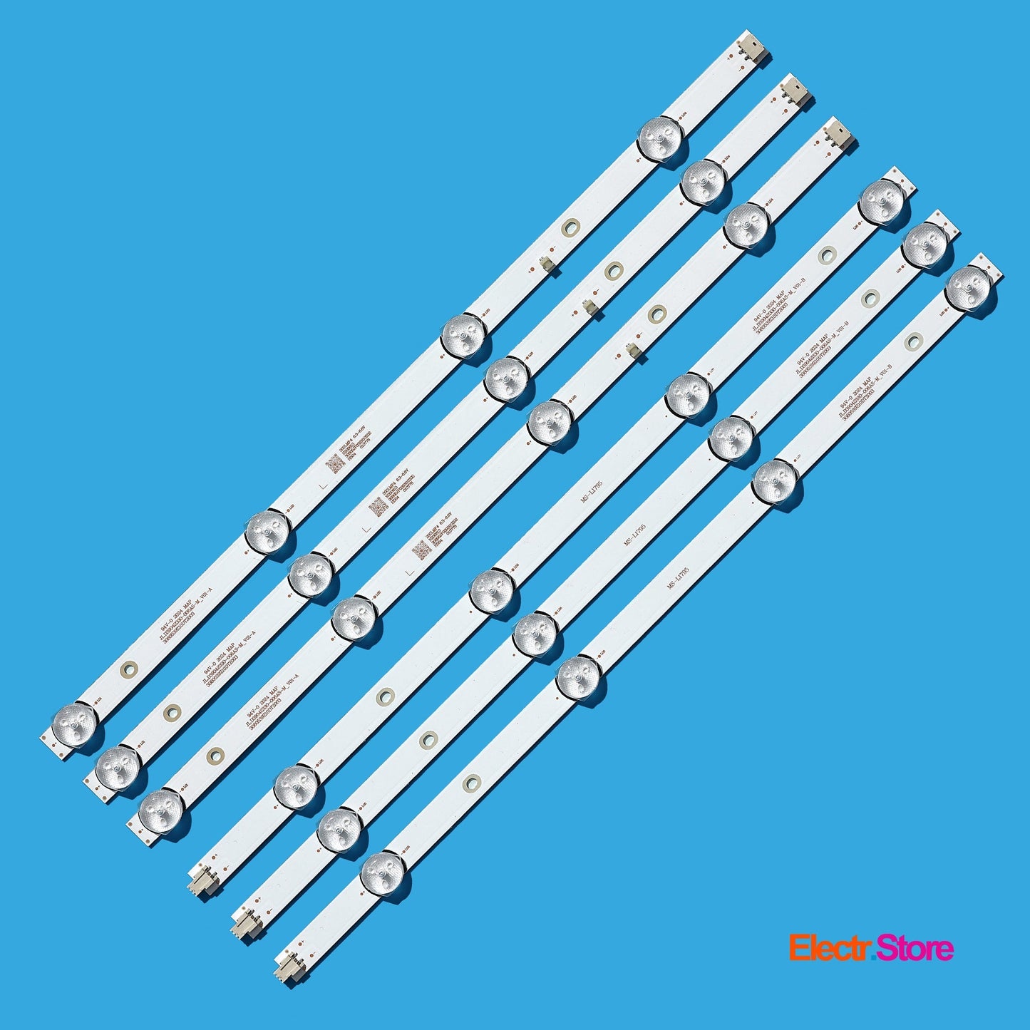 LED Backlight Strip Kits, JL.D39042330-006AS-M, 3080539Z10DTZ003, MS-L1795 (3 pcs/kit), for TV 39", 40" BBK: 39LEM-1045/T2C, 39LEX-5045 / T2C 3080539Z10DTZ003 39"40" Akai BBK Haier JL.D39042330-006AS-M LED Backlights MS-L1795 Multi Others PIXEL SKYTECH Smart-tech Electr.Store