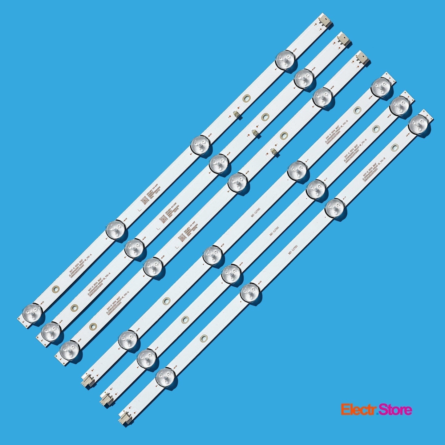 LED Backlight Strip Kits, JL.D39042330-006AS-M, 3080539Z10DTZ003, MS-L1795 (3 pcs/kit), for TV 39", 40" SKYTECH: 39LEM-1045/T2CTV 3080539Z10DTZ003 39"40" Akai BBK Haier JL.D39042330-006AS-M LED Backlights MS-L1795 Multi Others PIXEL SKYTECH Smart-tech Electr.Store