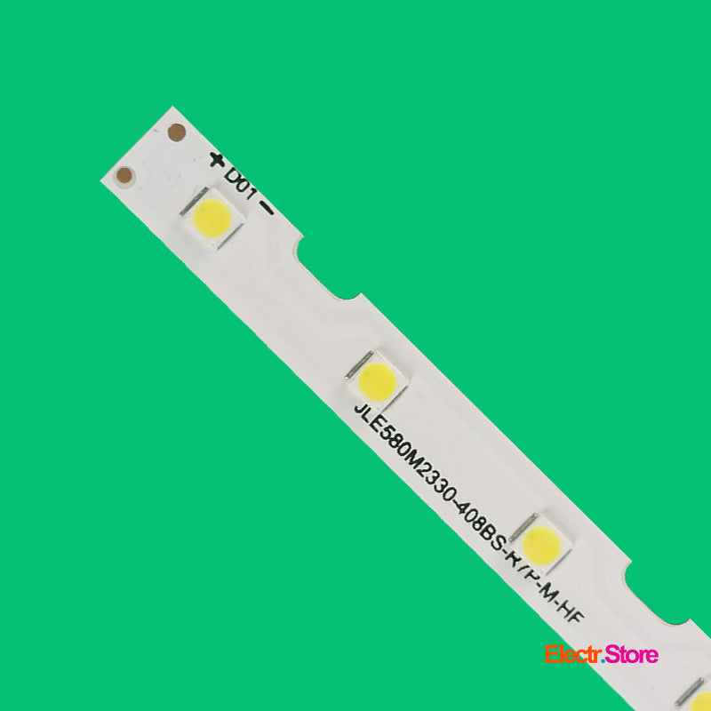 LED Backlight Strip Kits, JL.E580M2330-408BS-R7P-M-HF, AOT_58_NU7300_NU7100, BN96-46866A, 2X42LED (2 pcs/kit), for TV 58" 58" JL.E580M2330-408BS-R7P-M-HF LED Backlights Samsung Electr.Store