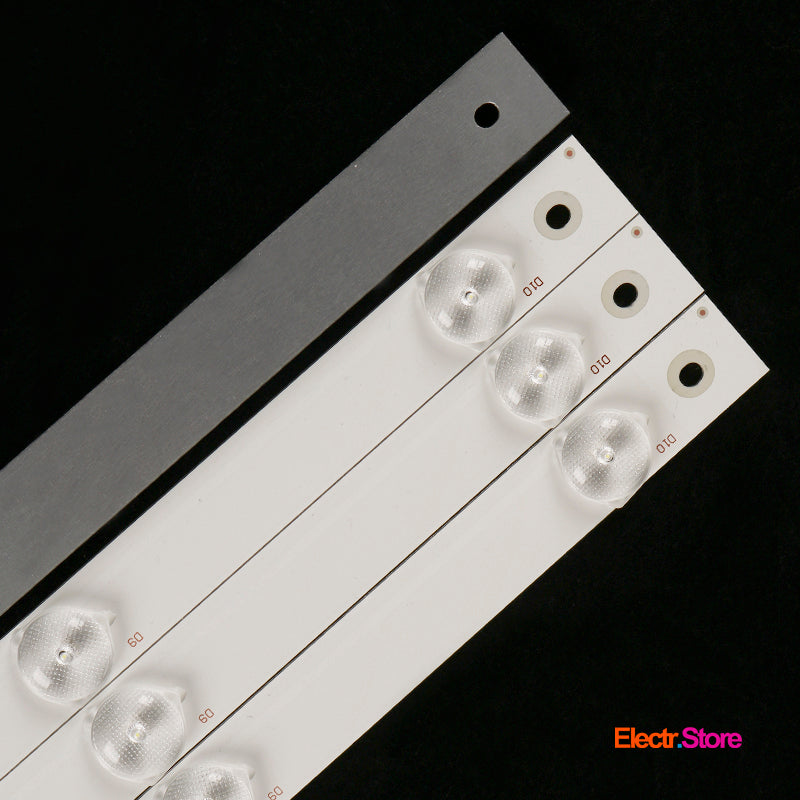 LED backlight Strip Kits SVJ430A07, GD43D2000, LB-C430F14-E1-L-G1-SE3 (4 pcs/kit), for TV 43" HITACHI: LED43D7200I 43" Hitachi LB-C430F14-E1-L-G1-SE3 LED Backlights No Brand SANYO Electr.Store