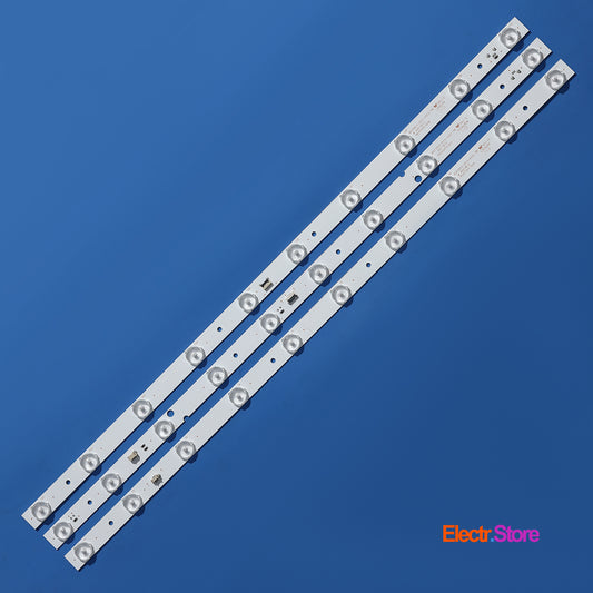 LED Backlight Strip Kits, 30331510211, LED315D10-ZC14-01(C), LED315D10-ZC14-01(D) (3 pcs/kit), for TV 32" 32" Haier JVC LED Backlights LED315D10-ZC14-01(C) Electr.Store