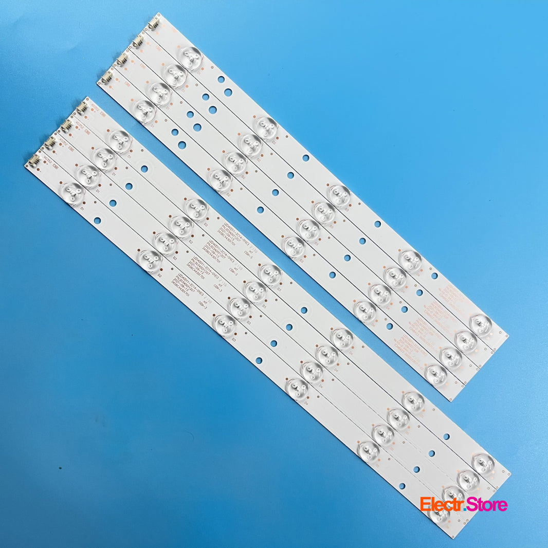 LED Backlight Strip Kits, LED40D11-ZC14-01/02, 30340011207/08 (8 pcs/kit), for TV 40" TCL: LE40D8810 40" Haier LED Backlights LED40D11-ZC14-01 LED40D11-ZC14-02 TCL Electr.Store