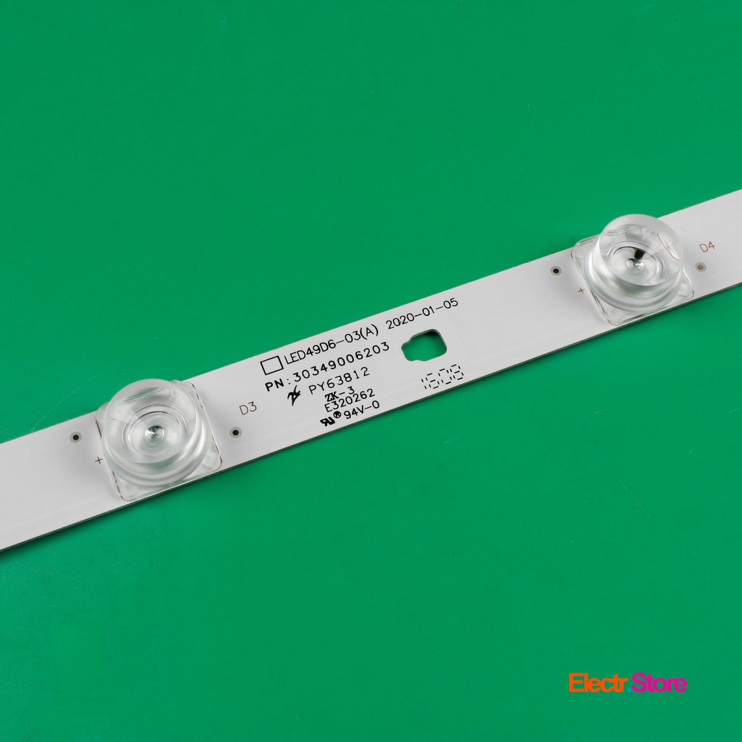 LED Backlight Strip Kits, LED49D6-03(A), 30349006203, LED50D6-ZC14AG-03 (12 pcs/kit), for TV49", 50" FunTV: FD4951A-LU, F49N G49Y 30349006203 49"50" Chonghong FunTV Haier LED Backlights LED49D6-03(A) Multi Others Panda Electr.Store