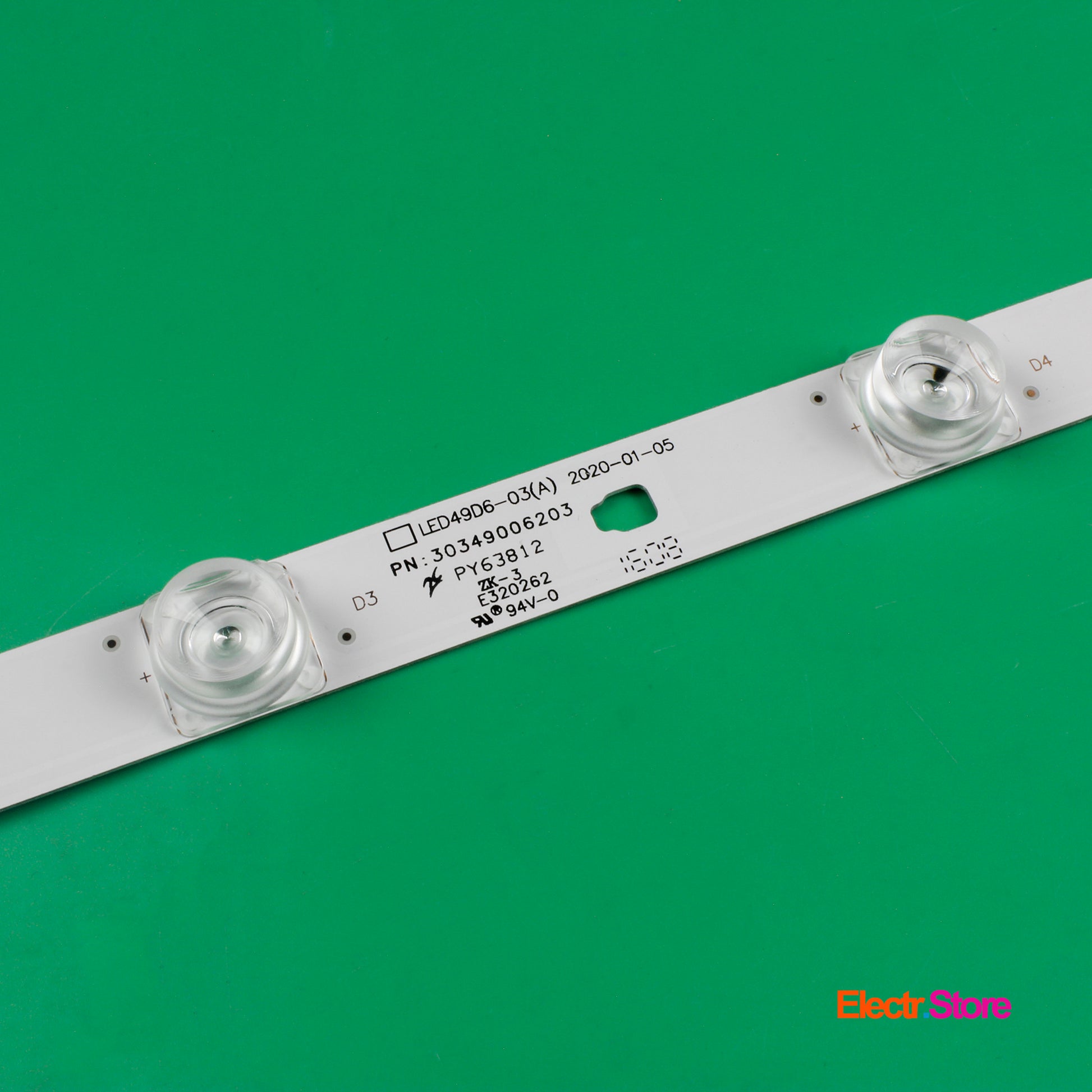 LED Backlight Strip Kits, LED49D6-03(A), 30349006203, LED50D6-ZC14AG-03 (12 pcs/kit), for TV49", 50" FunTV: FD4951A-LU, F49N G49Y 30349006203 49"50" Chonghong FunTV Haier LED Backlights LED49D6-03(A) Multi Others Panda Electr.Store