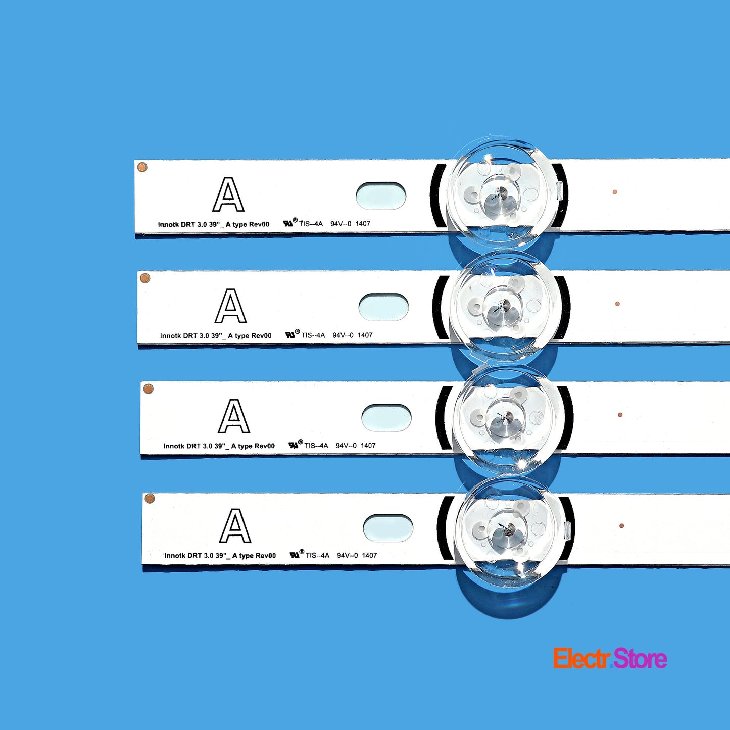 LED Backlight Strip Kits, Innotek DRT 3.0 39"_A/B-Type (8 pcs/kit), for TV 39" PANEL: HC390DUNVAHS1, HC390DUNVAHS2, HC390DUNVCHS3, HC390DUNVCHS2 39" DRT 3.0 DRT 3.0 39" LED Backlights LG Electr.Store