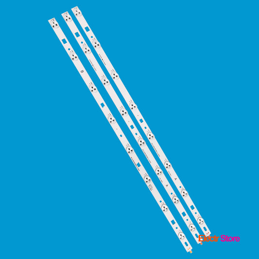 LED Backlight Strip Kits, LM41-00091J, LM41-00091K, DIRECT_FIJI_32V_A_3030_8LEDsRev1.2_140404, DIRECT_FIJI_32V_B_3030_8LEDsRev1.2_140404, 8/8/8 LED (3 pcs/kit), for TV 32" Sony: KDL32R303C, KDL32R303B, KLV-32R407A, KDL-32R300B, KDL-32RD303 32" LED Backlights LM41-00091J LM41-00091K Sony Electr.Store