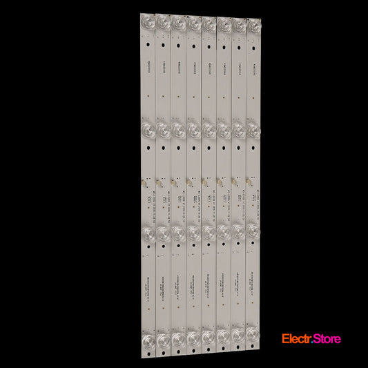 LED Backlight Strip Kits, MS-L2006 V1, 49MD2008H8, 49D2006V2W4C1B40919M-HJ-AF, CC02500D410V07, 8X49LED (8 pcs/kit), for TV 50" No Brand: 50S9900, 50S8100 49D2006V2W4C1B40919M-HJ-AF 49MD2008H8 50" AMCV Amoi Baird Dexp LED Backlights LG MS-L2006 V1 No Brand PHILIPS Starwind Electr.Store
