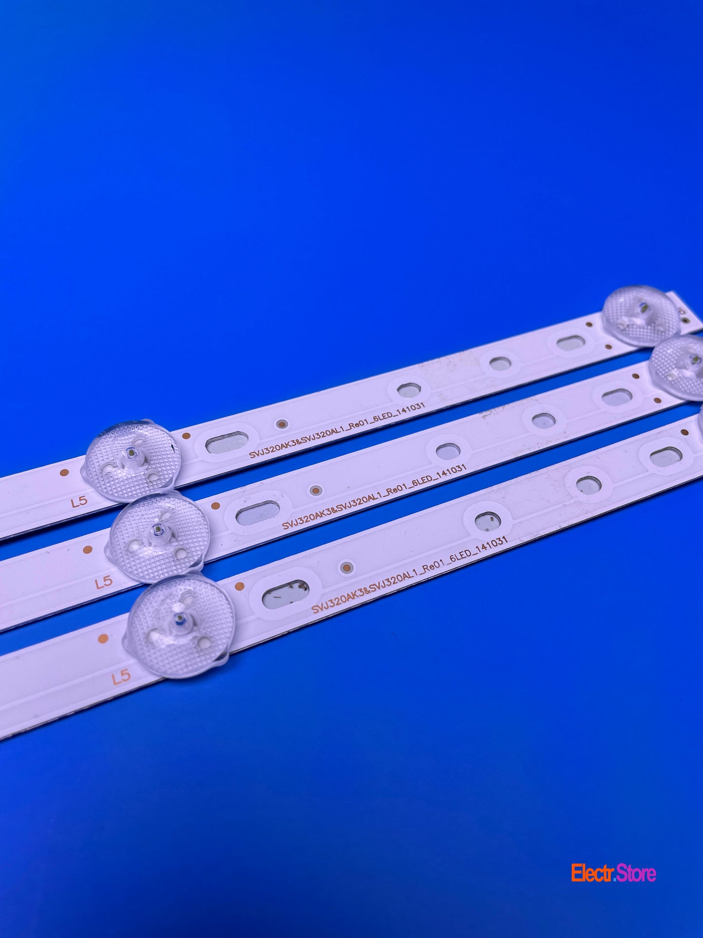LED Backlight Strip Kits, JL.D3261235-562MM-V01, SVJ320AL1_Rev0.1_6LED_141031, LB-C320X13-E7-L-G1-SE (3 pcs/kit), for TV 32" Chonghong: LED32B2080N, 32D2000 32" BBK BRAVIS Chonghong LED Backlights Matrix ROLSEN SVJ320AAK3 SVJ320AL1 Telefunken Electr.Store