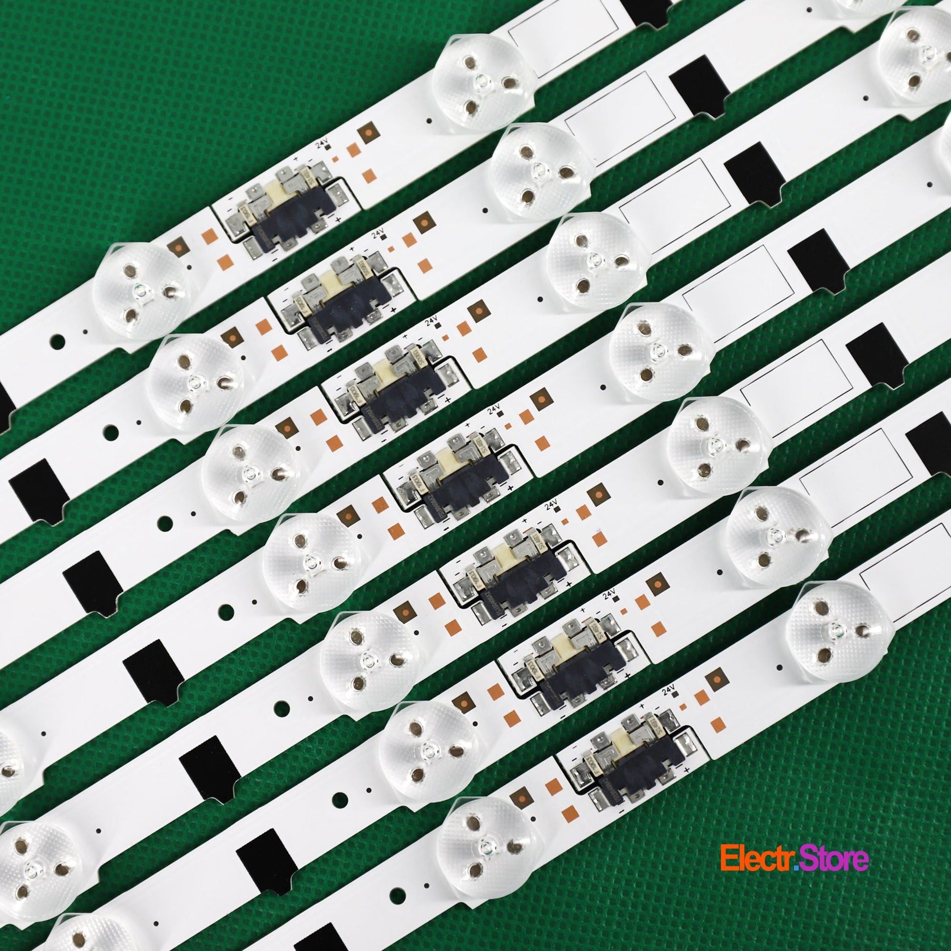 LED Backlight Strip Kits, D2GE-390SCA-R3/D2GE-390SCB-R3, 2013SVS39F_L8/R5_REV1.9 130212 (14 pcs/kit), for TV 39" SAMSUNG: UE39F5070, UE39F5570, UE39F5500 2013SVS39F 39" LED Backlights Samsung Electr.Store