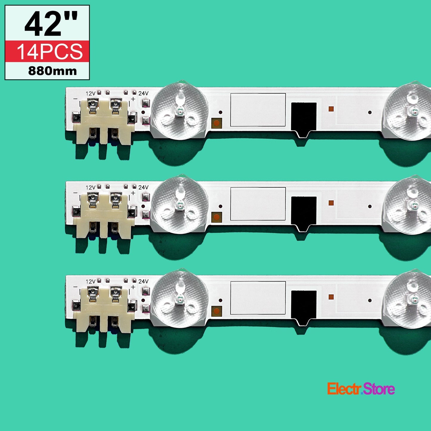 LED Backlight Strip Kits, D2GE-420SCA-R3/D2GE-420SCB-R3,2013SVS42F_L_9/R_5_Rev1.8 130103, BN96-25306A/BN96-25307A (14 pcs/kit), for TV 42" SAMSUNG: UE42F5000, UE42F5500, UE42F5570, UE42F5370 2013SVS42F 42" LED Backlights Samsung Electr.Store