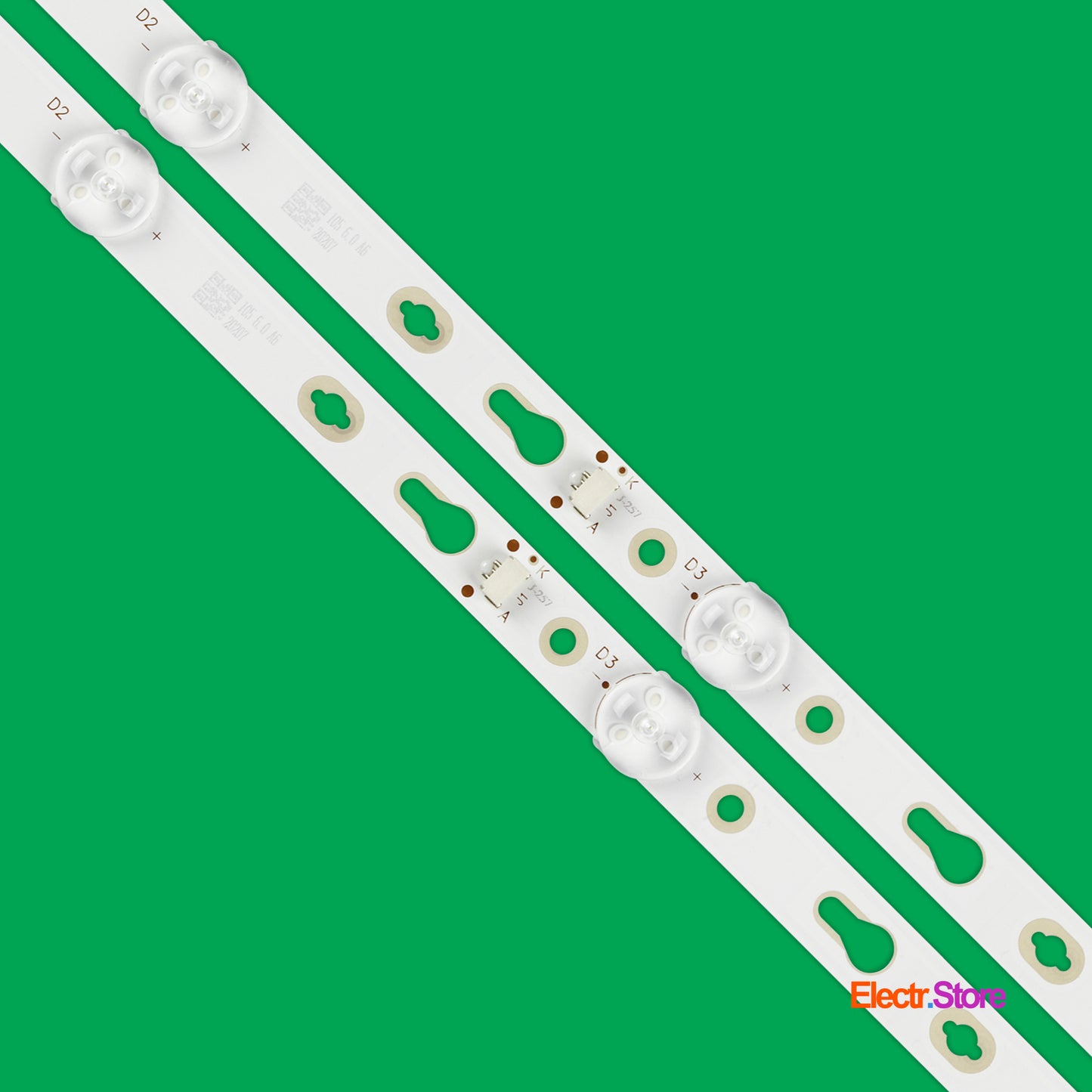 LED Backlight Strip Kits, TCL32L72A-V01, TCL32D05-ZC22AG-16, 4C-LB320T-DSA (2 pcs/kit), for TV 32" 32" 4C-LB320T-DSA LED Backlights LIN TCL TCL32D05-ZC22AG-16 TCL32L72A-V01 Electr.Store