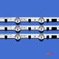 LED Backlight Strip Kits, 2013SVS50F, BN41-02028A, BN96-25310A, BN96-25311A, D2GE-500SCA-R3, D2GE-500SCB-R3 (18 pcs/kit), for TV 50" SAMSUNG: UE50F6655, UE50F6890, UE50F6805, UA50F5080AR 2013SVS50F 50" LED Backlights Samsung Electr.Store