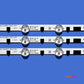 LED Backlight Strip Kits, 2013SVS50F, BN41-02028A, BN96-25310A, BN96-25311A, D2GE-500SCA-R3, D2GE-500SCB-R3 (18 pcs/kit), for TV 50" SAMSUNG: UE50F6330, UE50F6470, UE50F6400, UE50F6500 2013SVS50F 50" LED Backlights Samsung Electr.Store