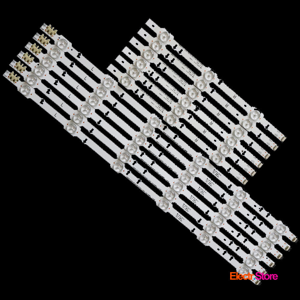 LED Backlight Strip Kits, SAMSUNG_2014SVS_UHD_40_3228, LM41-00088W, LM41-00088X (12 pcs/kit), for TV 40" SAMSUNG: UE40HU6000, UE40HU6900, UA40HU5900, UA40HU5903 2014SVS_UHD_40 40" LED Backlights LM41-00088W LM41-00088X Samsung Electr.Store
