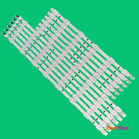 LED Backlight Strip Kits, 2014SVS_UHD_50, LM41-00088Y, LM41-00088Z, BN96-32178A, BN96-32179A, DUGE-500DCA-R3, DUGE-500DCB-R3 (12 pcs/kit), for TV 50" PANEL: CY-GH050HGNV9H, CY-GH050HGNV3H, CY-GH050HGNV1H 2014SVS_UHD_50 50" LED Backlights LM41-00088Y LM41-00088Z Samsung Electr.Store