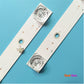LED Backlight Strip Kits, CC02320D510V06 32E20 2x6 6S1P 1910 0D20, CC02320D510V09 32E20 2x6 6S1P 1410 0D20, MS-L2027 (2 pcs/kit), for TV 32" LEVEL: HD8332 32" CC02320D510V06 32e20 2x6 6s1p 1910 0d20 Dexp LED Backlights LEVEL Matrix Panda UNITED Electr.Store