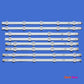 LED Backlight Strip Kits, 37"ROW2.1 Rev0.9 1, AGF78400301, 6916L-1137A, 6916L-1138A, 6916L-1139A, 6916L-1140A (8 pcs/kit), for TV 37" LG: 37LN570, 37LN549E, 37LN549C, 37LN5403, 37LN5405 37" 37"ROW2.1 6916L-1137A 6916L-1138A 6916L-1139A 6916L-1140A LED Backlights LG Electr.Store
