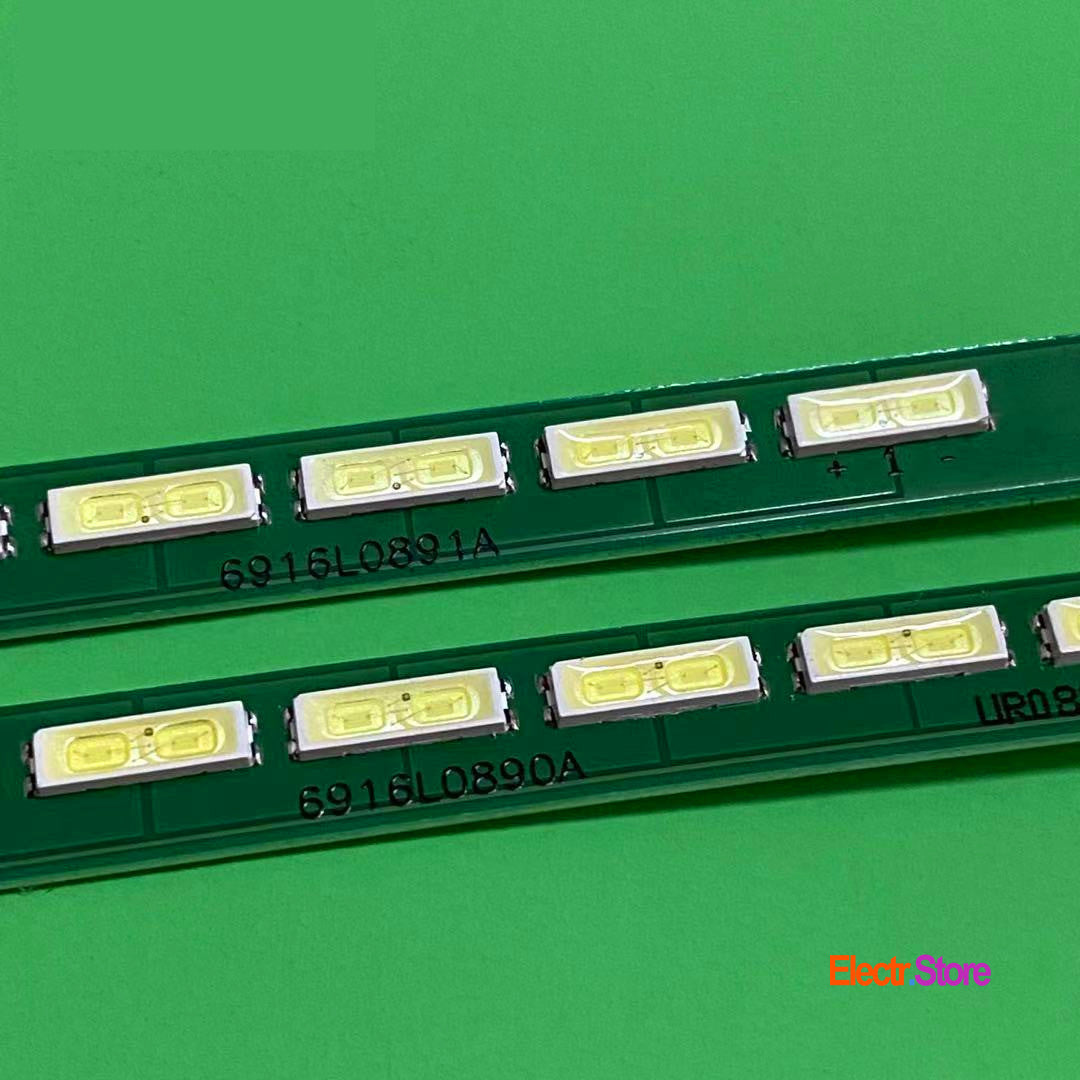 LED Backlight Strip Kits, 47" ART TV Rev0.6 2_L/R-Type, 6916L0890A/6916L0891A, 2X63LED (2 pcs/kit), for TV 47" TCL: L47V6500 47" 47" ART TV 6916L0890A 6916L0891A 6920L-0001C LED Backlights Lenovo LG Skyworth TCL Electr.Store