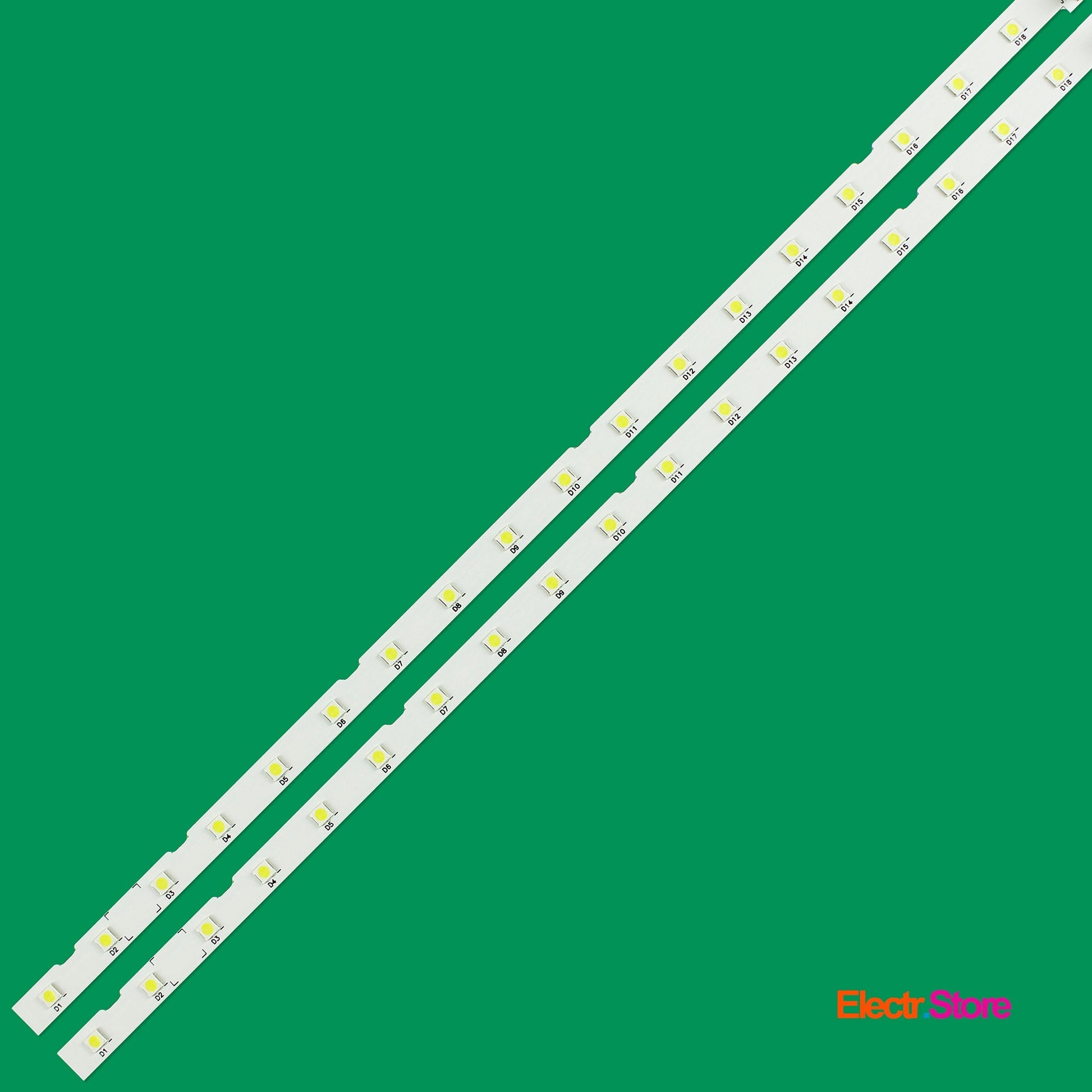 LED Backlight Strip Kits, AOT_49_NU7300_NU7100_2X38_3030C, BN61-14483A, 2x38LED (2 pcs/kit), for TV 49" SAMSUNG: UE49NU7102, UE49RU7305, UE49RU7300, UE49RU7302 49" AOT_49_NU7300_NU7100 LED Backlights Samsung Electr.Store