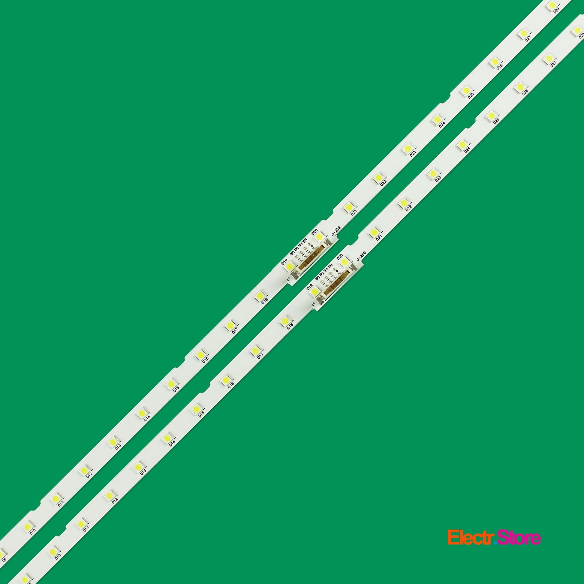 LED Backlight Strip Kits, AOT_49_NU7300_NU7100_2X38_3030C, BN61-14483A, 2x38LED (2 pcs/kit), for TV 49" SAMSUNG: UE49NU7102, UE49RU7305, UE49RU7300, UE49RU7302 49" AOT_49_NU7300_NU7100 LED Backlights Samsung Electr.Store