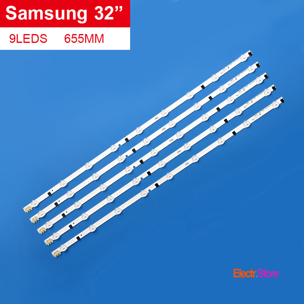 LED Backlight Strip Kits, BN96-28489A, D2GE-320SC1-R0, For Sharp_FHD (5 pcs/kit), for TV 32" SAMSUNG: UE32F4000, UE32F5070, UE32F6270, UE32F4570 32" D2GE-320SC1-R0 LED Backlights Samsung Sharp Sharp_FHD Electr.Store