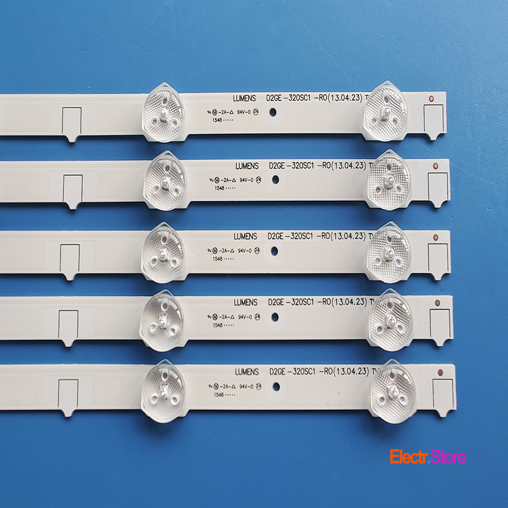LED Backlight Strip Kits, BN96-28489A, D2GE-320SC1-R0, For Sharp_FHD (5 pcs/kit), for TV 32" Sharp: SHARP_FHD 32"TV 32" D2GE-320SC1-R0 LED Backlights Samsung Sharp Sharp_FHD Electr.Store