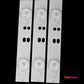 LED Backlight Strip Kits, GC32D09-ZC14F-05, 303GC315037 (3 pcs/kit), for TV 32" Philips: 32PHF3056/T3 303GC315037 32" GC32D09-ZC14F-05 LED Backlights PHILIPS Electr.Store