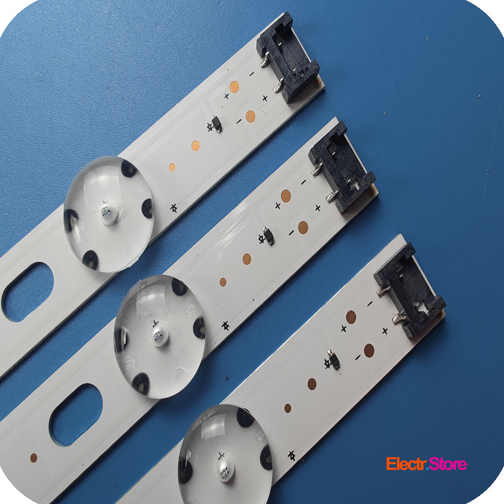 LED Backlight Strip Kits, LG Innotek 17Y 43inch_A-Type, LC43490059A (3 pcs/kit), for TV 43" PANEL: NC430DGG-AAFX, NC430DUE-AAFX, NC430DUE-ABFX, HC430DGG-SLTL3-A11X 43" Innotek 17Y 43inch LC43490059A LED Backlights LG Electr.Store