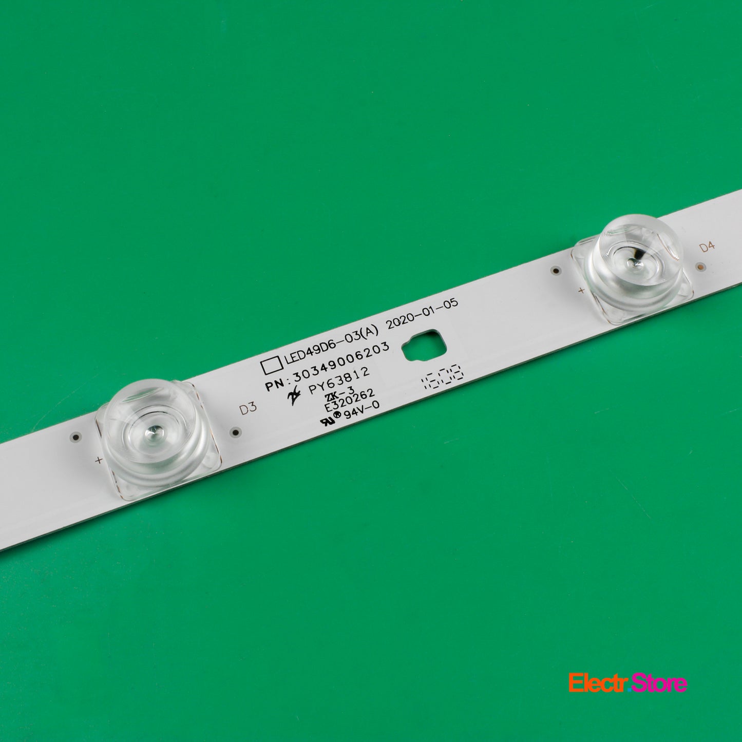 LED Backlight Strip Kits, LED49D6-03(A), 30349006203, LED50D6-ZC14AG-03 (12 pcs/kit), for TV49", 50" 30349006203 49"50" Chonghong FunTV Haier LED Backlights LED49D6-03(A) Multi Others Panda Electr.Store