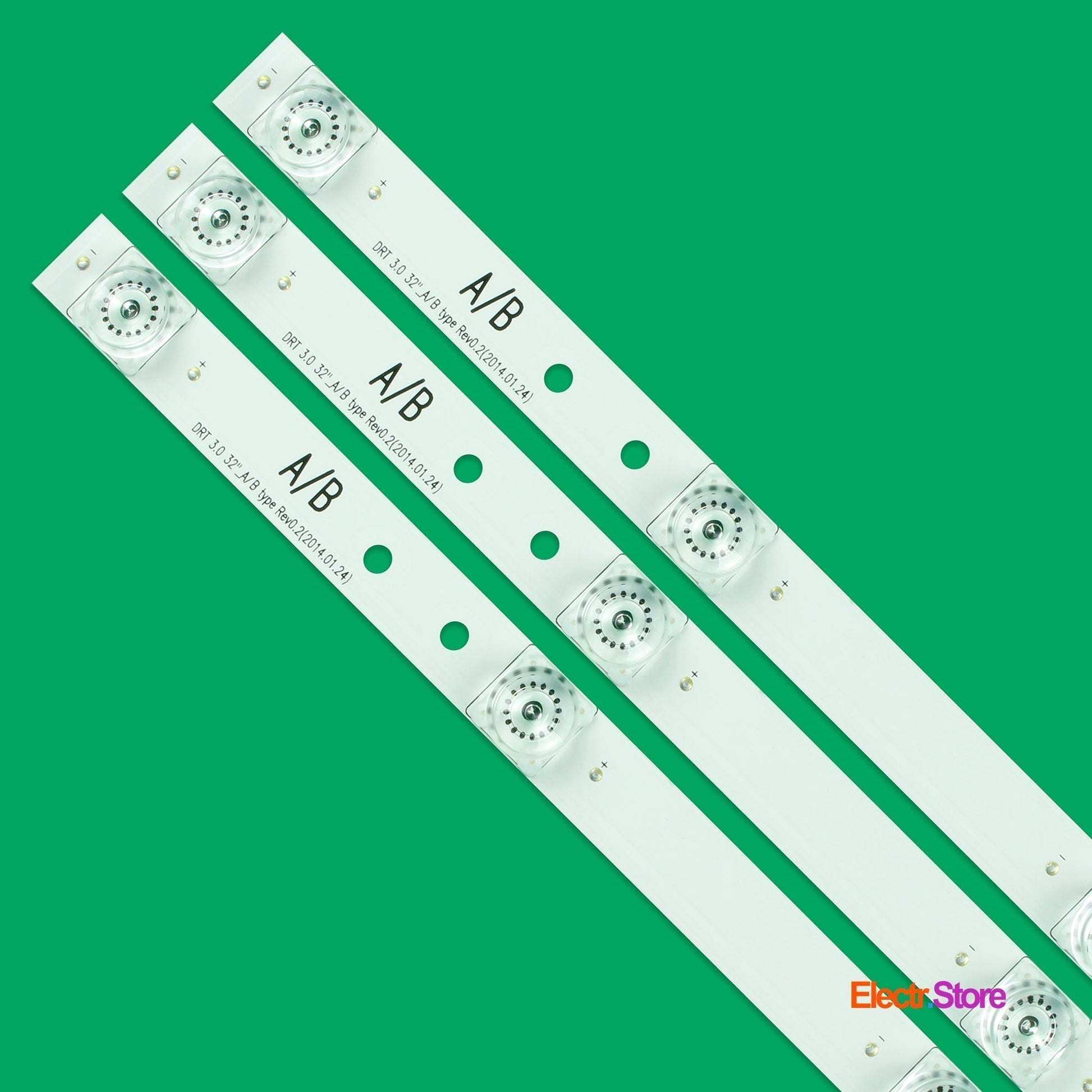 LED Backlight Strip Kits, Innotek DRT 3.0 32"_A/B Type Rev0.2, AGF78400001, 6916L-1974A/6916L-1975A (Square Pedstal, 3 pcs/kit), for TV 32" LG: 32LB561B, 32LB5700, 32LB570B, 32LB570U 32" DRT 3.0 32"_A/B Type Rev0.2 LED Backlights LG Electr.Store