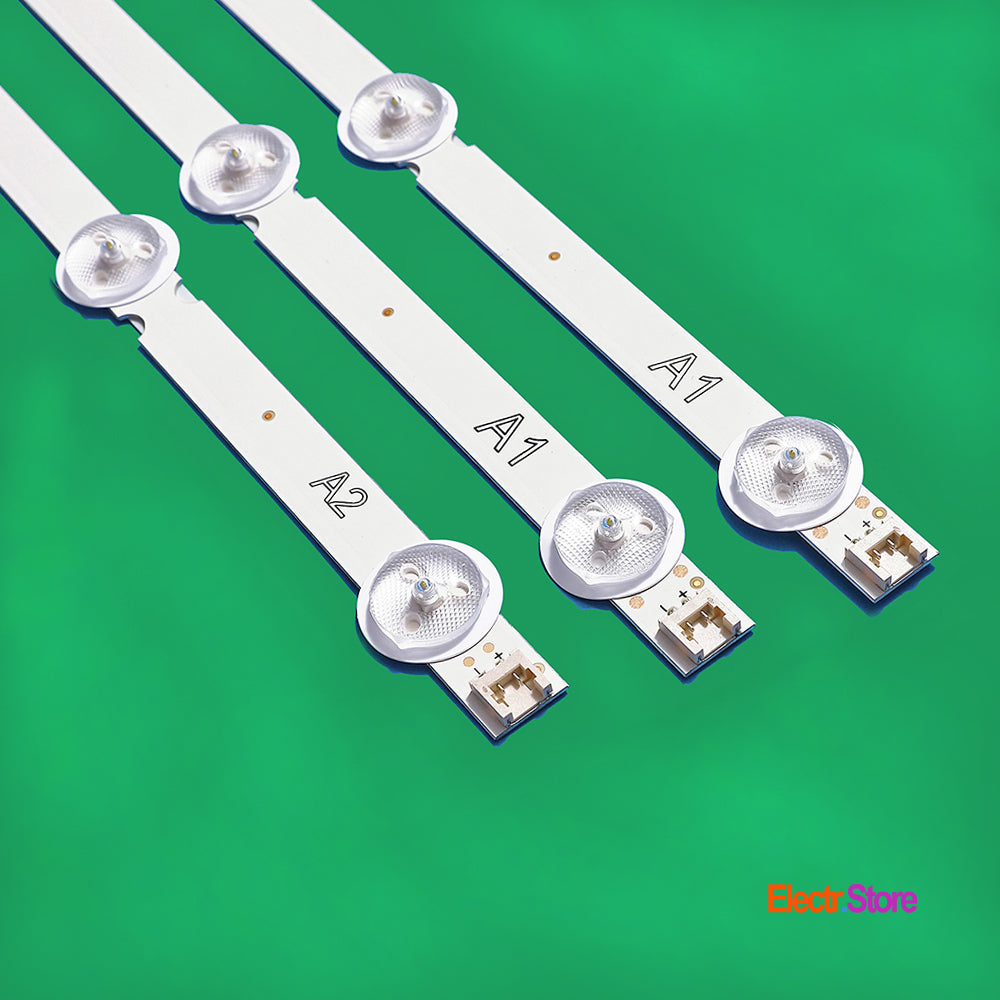 LED Backlight Strip Kits, 32"ROW2.1 Rev0.9 1_A1/A2-Type, 6916L-1105A/6916L-1106A, 6916L-1204A/6916L-1205A, 7/8/7LED (3pcs/kit), for TV 32" LG: 32LN536B, 32LN5707 32" 32"ROW2.1 Rev0.9 1 6916L-1105A 6916L-1106A GRUNDIG LED Backlights LG Electr.Store