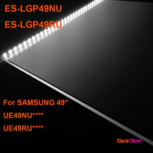ES-LGP49NU/ES-LGP49RU, LGP ( Light Guide Panel ) for SAMSUNG 49", UE49RU7175U, UE49RU7300W, UE49RU7300U, UE49RU7300K, UE49RU7179U 49" LGP LGP43RU LGP49NU Samsung Electr.Store