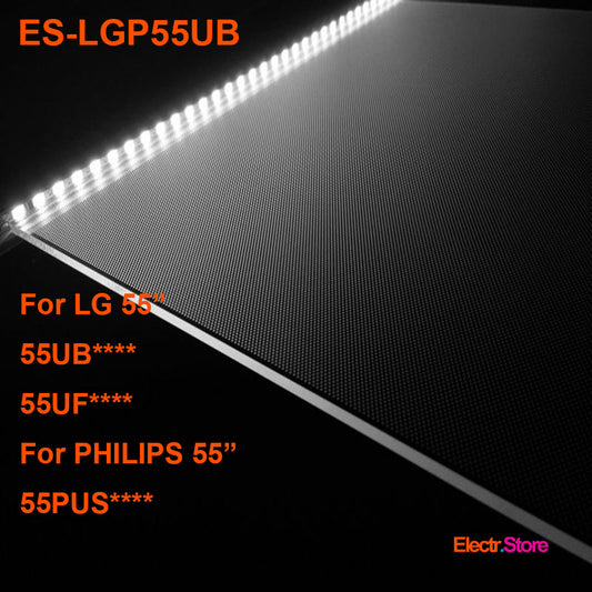 ES-LGP55UB, LGP ( Light Guide Panel ) for LG 55", 55LM7600, 55UB800V, 55UB8200, 55UB820V, 55UB8250 55" LG LGP LGP55UB PHILIPS Electr.Store