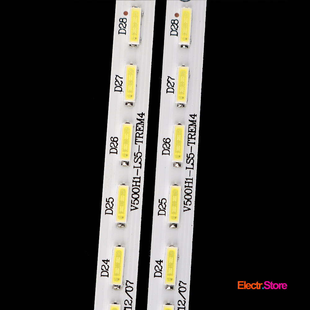 LED backlight Strip Kits, V500H1-LS5-TLEM4, V500H1-LS5-TREM4, 2x28 LED, 315 mm (2 pcs/kit), for TV 50", 50" LED Backlights TCL THOMSON V500H1-LS5-TLEM4 V500H1-LS5-TREM4 Electr.Store