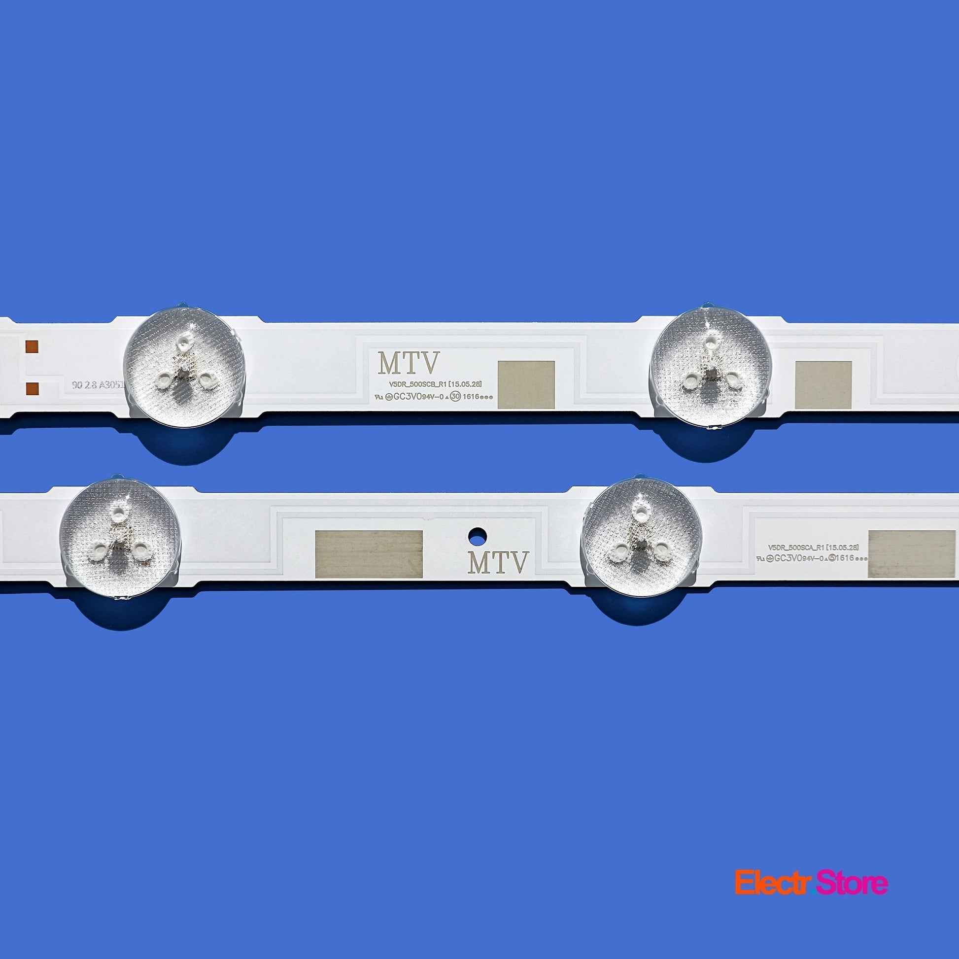 LED backlight Strip Kits, V5DR_500SCA_R1, V5DR_500SCB_R1, BN96-38479A, BN96-38480A (16 pcs/kit), for TV 50", SAMSUNG: UE50JU6800W, UN50JS7200HXPA, UN50JS7200FXZP, UN50JS7000FXZA 50" BN96-38479A BN96-38480A LED Backlights Samsung V5DR_500SCA_R1 V5DR_500SCB_R1 Electr.Store