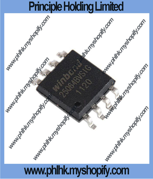 memory FLASH W25Q64BVSIG, SOP-8 IC Electr.Store